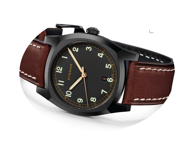 Eterna Heritage Military, ETA 2824-2...