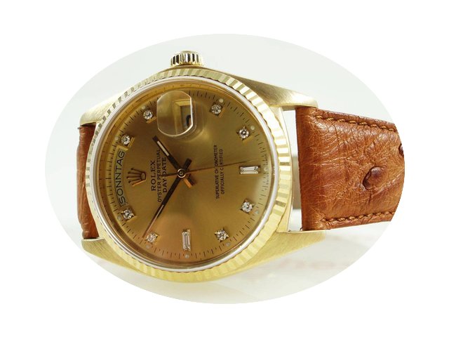 Rolex Day-Date 18038 18kt/750 Diamanten ...