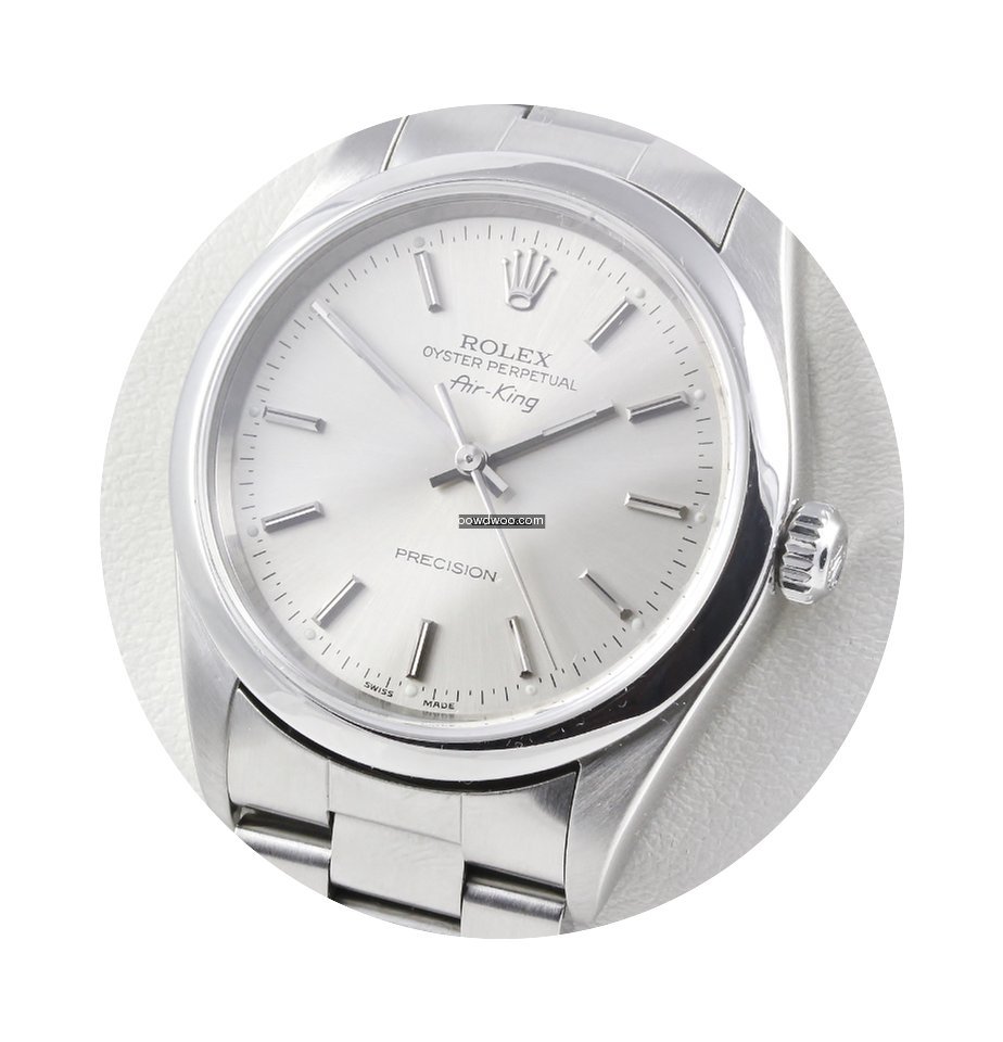 Rolex AIR-KING 34mm STAHL AUTOMATIK Serv...