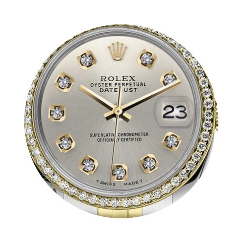 Rolex Men`s Rolex 36mm Datejust 2 Tone S...