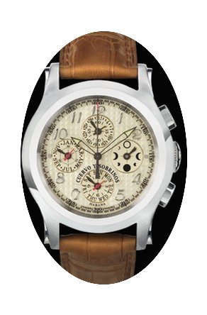 Cuervo y Sobrinos Robusto Chronografo...