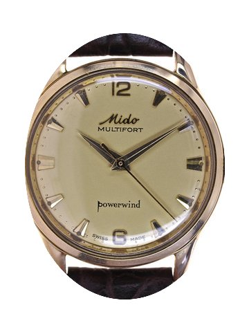 Mido Mans Automatic Wristwatch Multifort...
