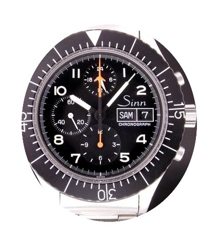Sinn 156 Chrono Lemania 5100 Box/Papiere...