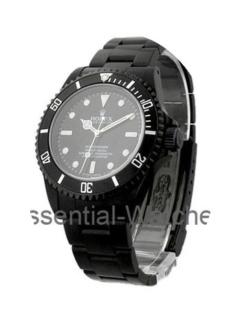 Rolex Used Submariner with Custom PVD Tr...