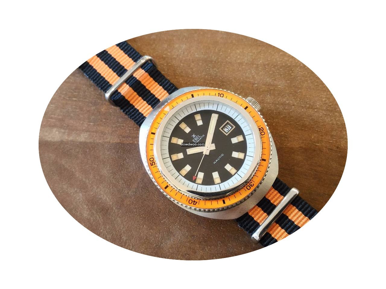 Ebel Nautic Very Nice vintage Diver...