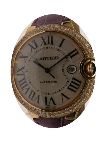 Cartier BALLON BLUE PG XL DIAMONDS LEATH...