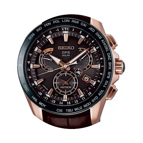 Seiko Astron GPS Solar Dual Time Novak D...