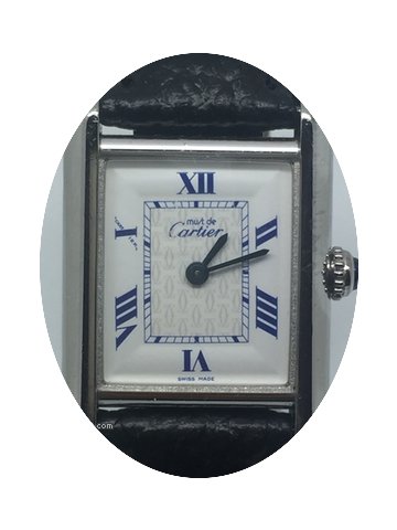 Cartier MUST STEEL RARE DIAL...