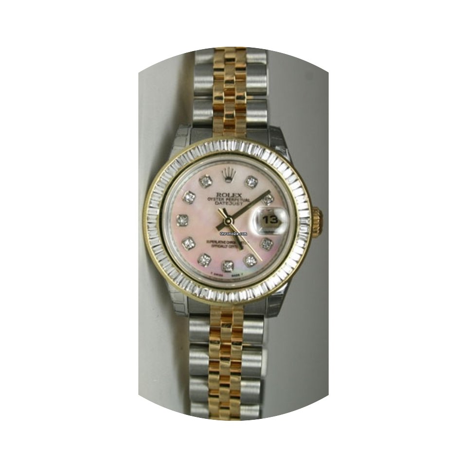 Rolex Datejust 179173 Lady's Steel and 1...