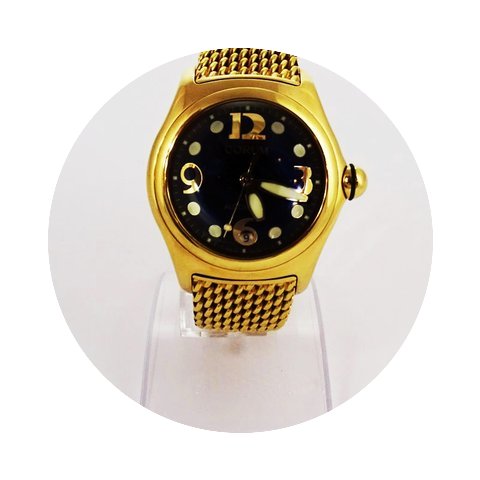 Corum Bubble automatic yellow gold...