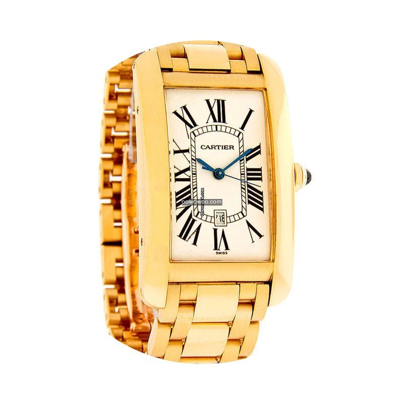 Cartier AUTOMATIC LARGE SIZE TANK AMERIC...
