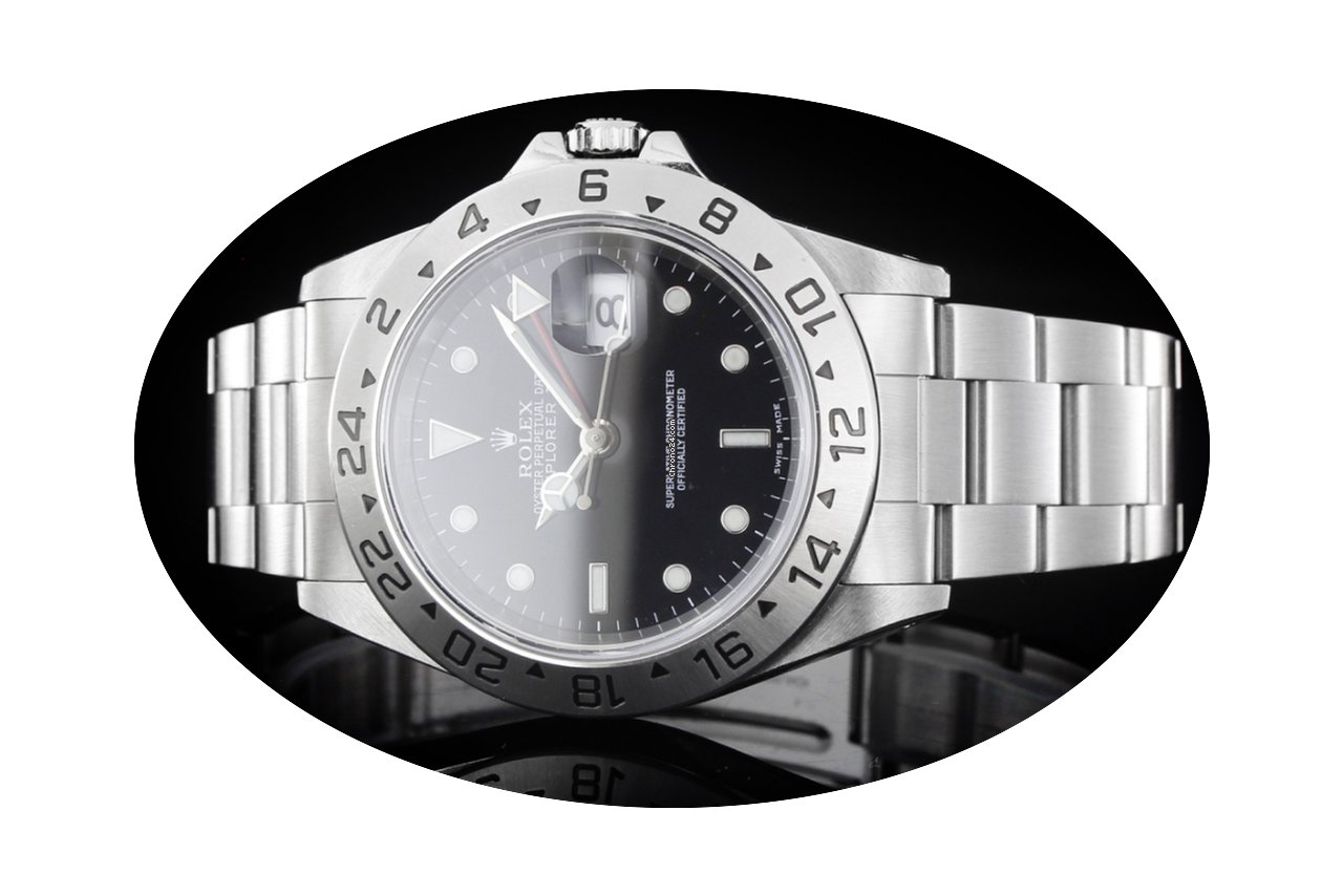 Rolex Explorer II (40mm) Ref.: 16570 mit...