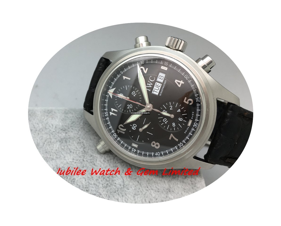 IWC IW371333 Watch Pilots Double Chrono ...