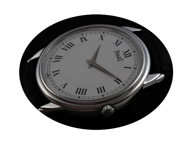 Piaget Vintage Ultra Flat 18k White Gold...