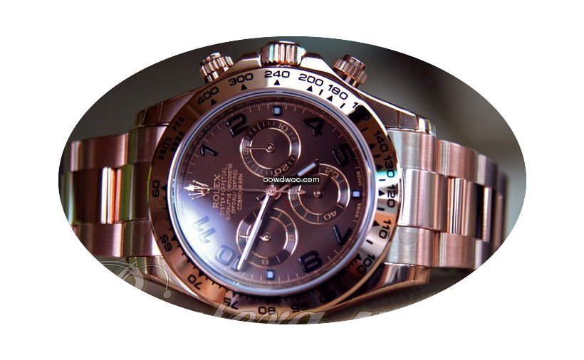 Rolex DAYTONA Full gold Chocolate dial...