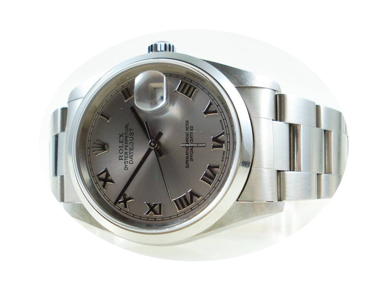 Rolex Datejust 16200 stahl B&P 2006 TOP ...