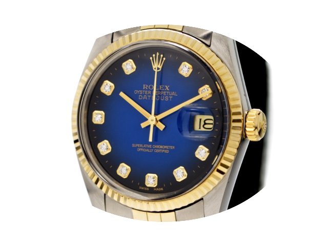 Rolex Datejust Man Size Ref-16013 18k Ye...