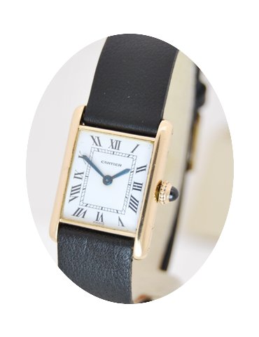 Cartier Tank Lady in 750 Gold...