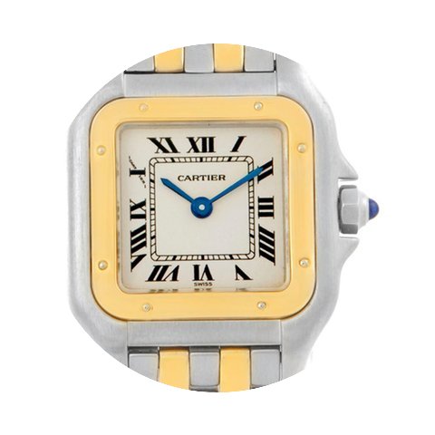 Cartier Panthere Ladies Steel 18k Yellow...