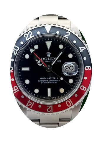 Rolex GMT Master II 16710 Coke Stick Dia...