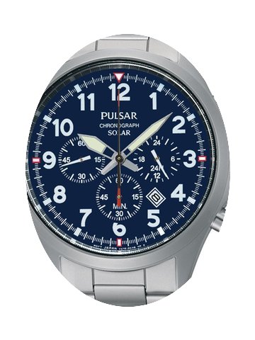 Pulsar PX5001X1 Solar-Chrono 43mm 100M...