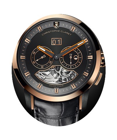 Christophe Claret Allegro 45 GMT Red Gol...