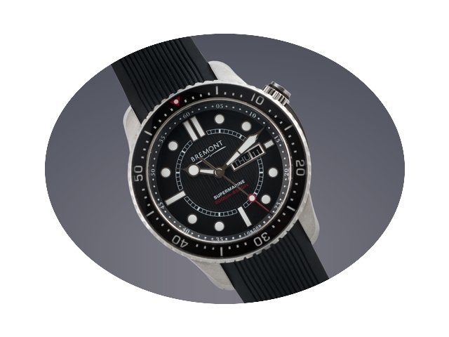Bremont Supermarine S2000BK steel automa...