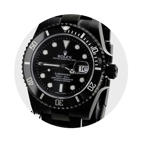 Rolex Submariner Black Dial Oyster Brace...