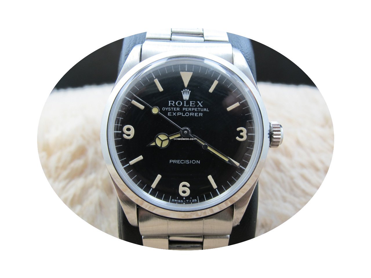 Rolex AIR KING 5500 with ORIGINAL Matt E...