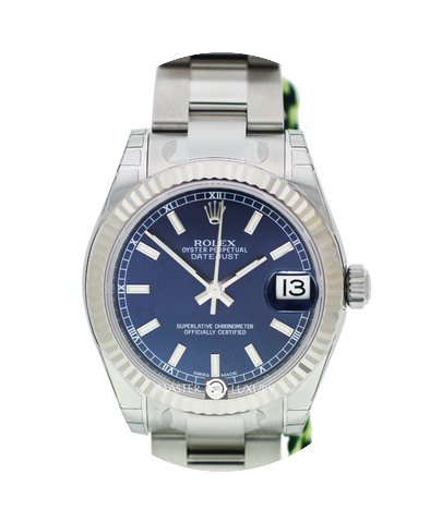 Rolex 178274 Lady Datejust 31 SS /WG Blu...