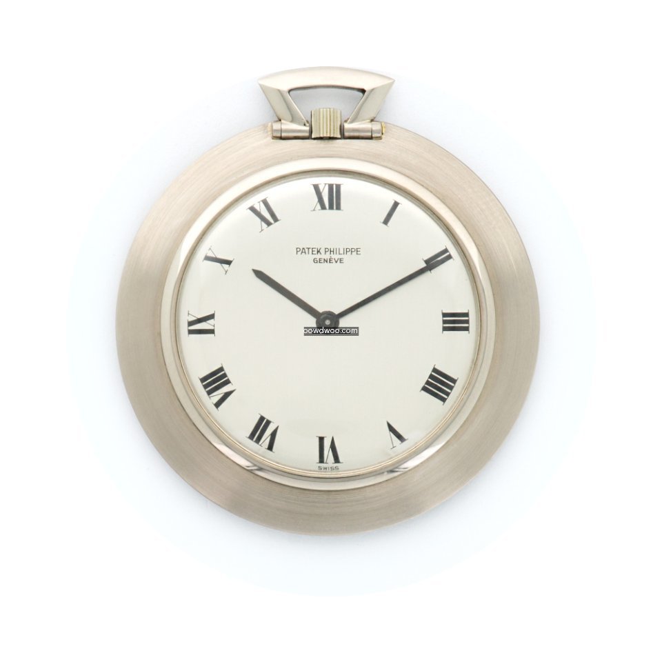 Patek Philippe Vintage White Gold Pocket...