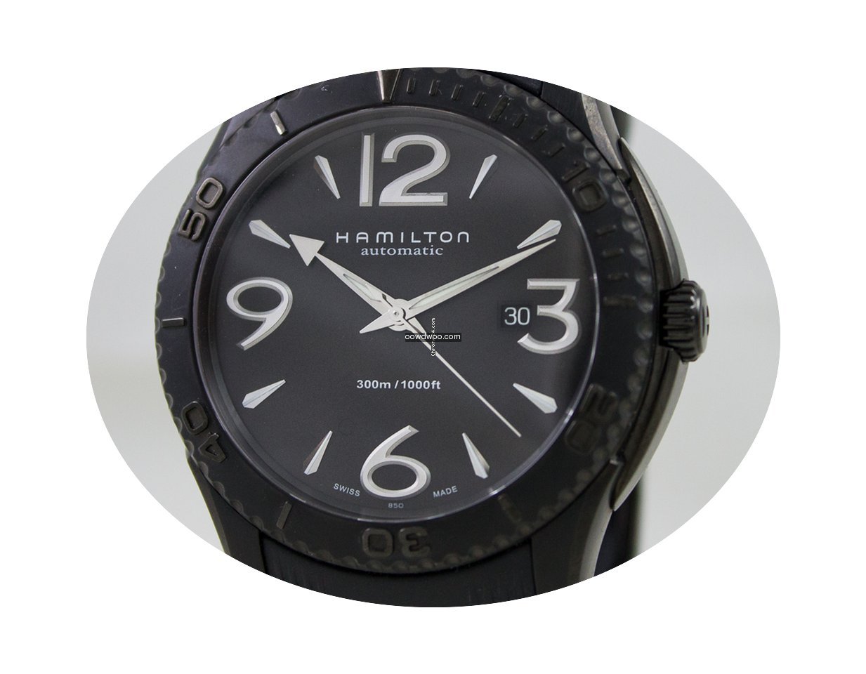 Hamilton Jazzmaster Black Steel Pvd Full...