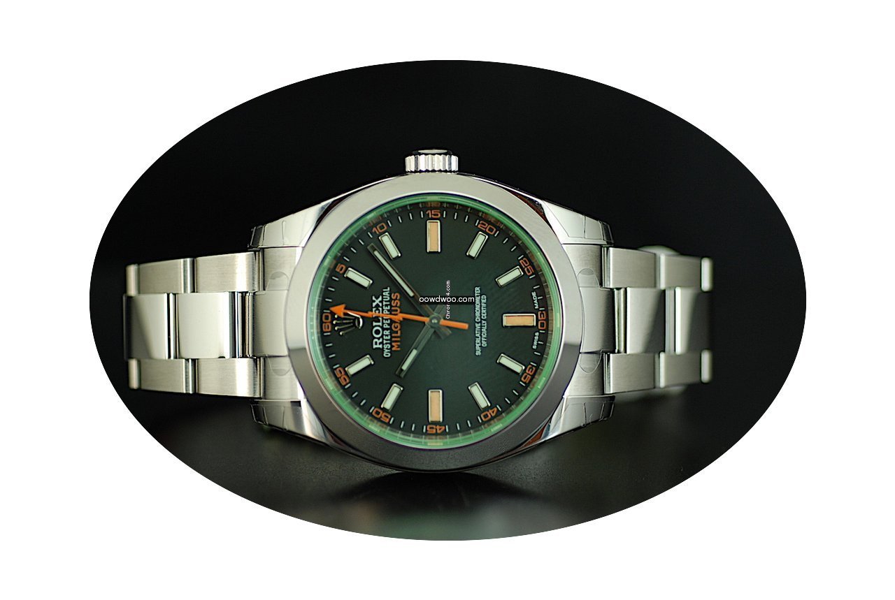 Rolex Milgauss Vetro Verde...