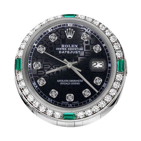 Rolex 36mm Datejust Jubilee Black Color ...
