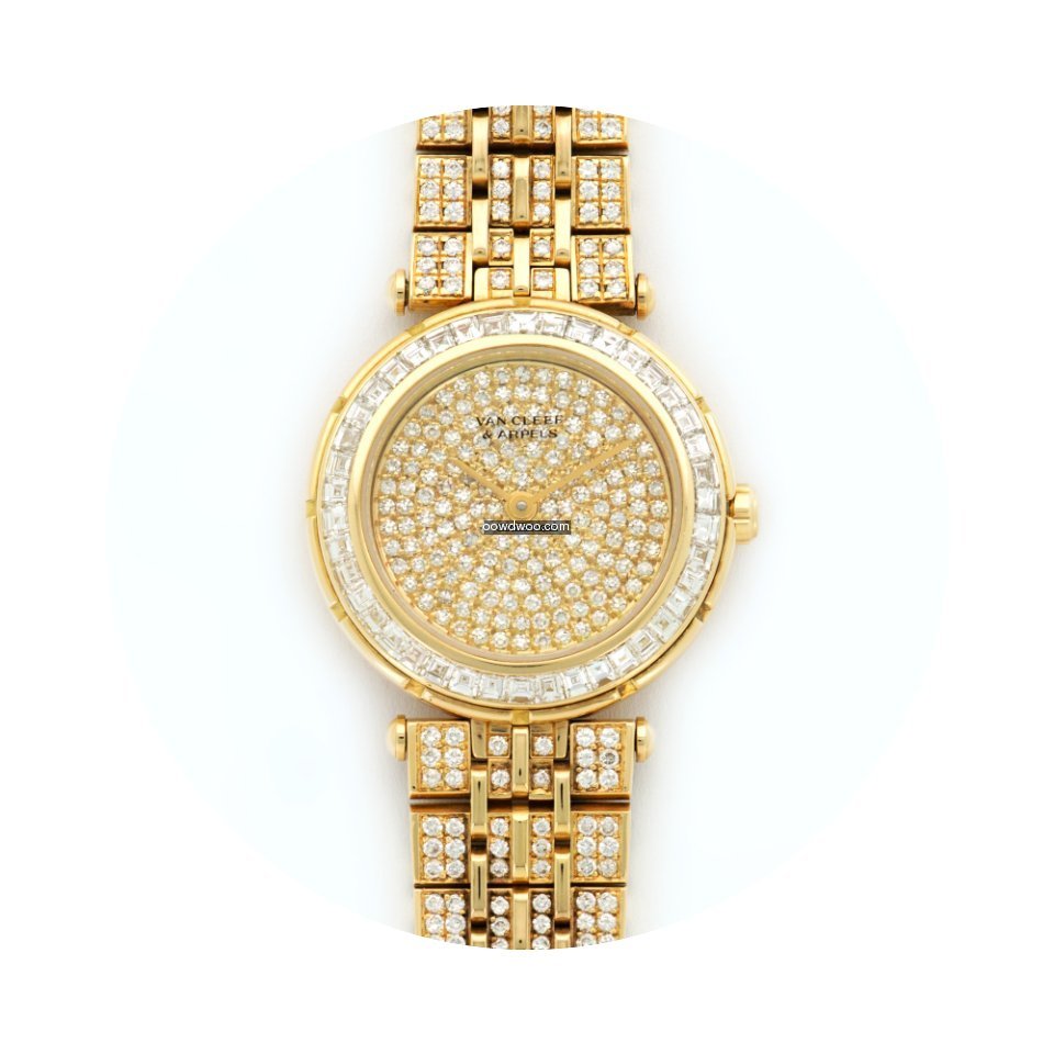 Van Cleef & Arpels Yellow Gold Baguette ...