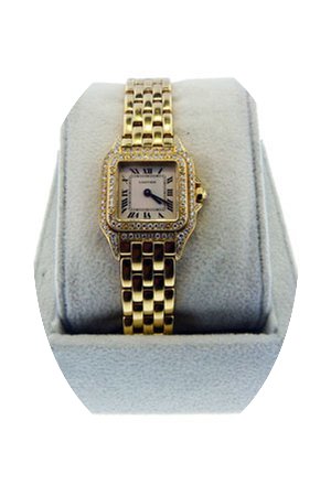 Cartier Panther 18kt Gold Diamond Ladies...