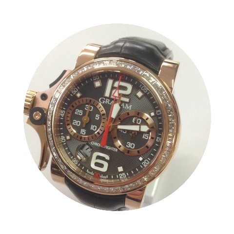 Graham Chronofighter Trigger - 18k - Dia...