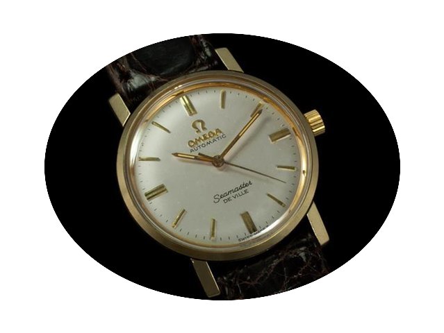 Omega 1960's Vintage Midsize Mens Seamas...
