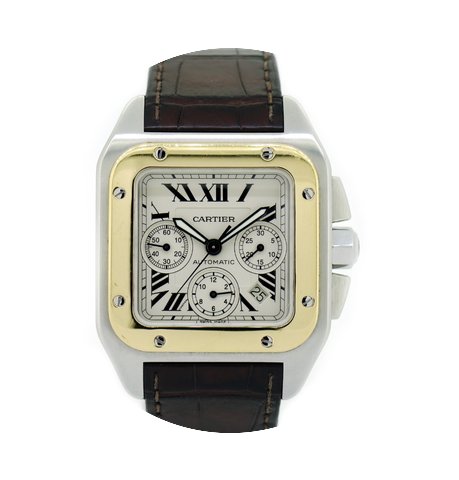 Cartier Santos 100 XL Chronograph...