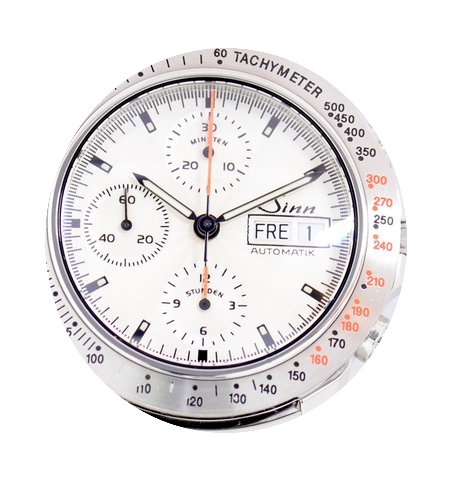 Sinn Autofahrerchronograph Silber Ty Ste...
