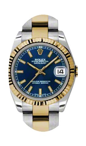 Rolex Datejust Ladies Midsize 178273-BLU...