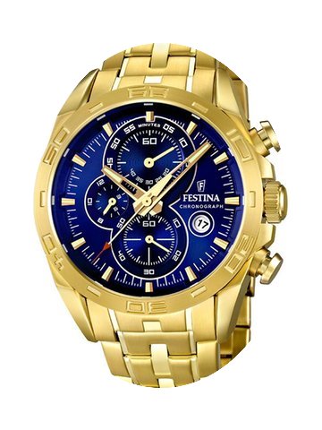 Festina Sport F16656/3 Chronograph gold ...