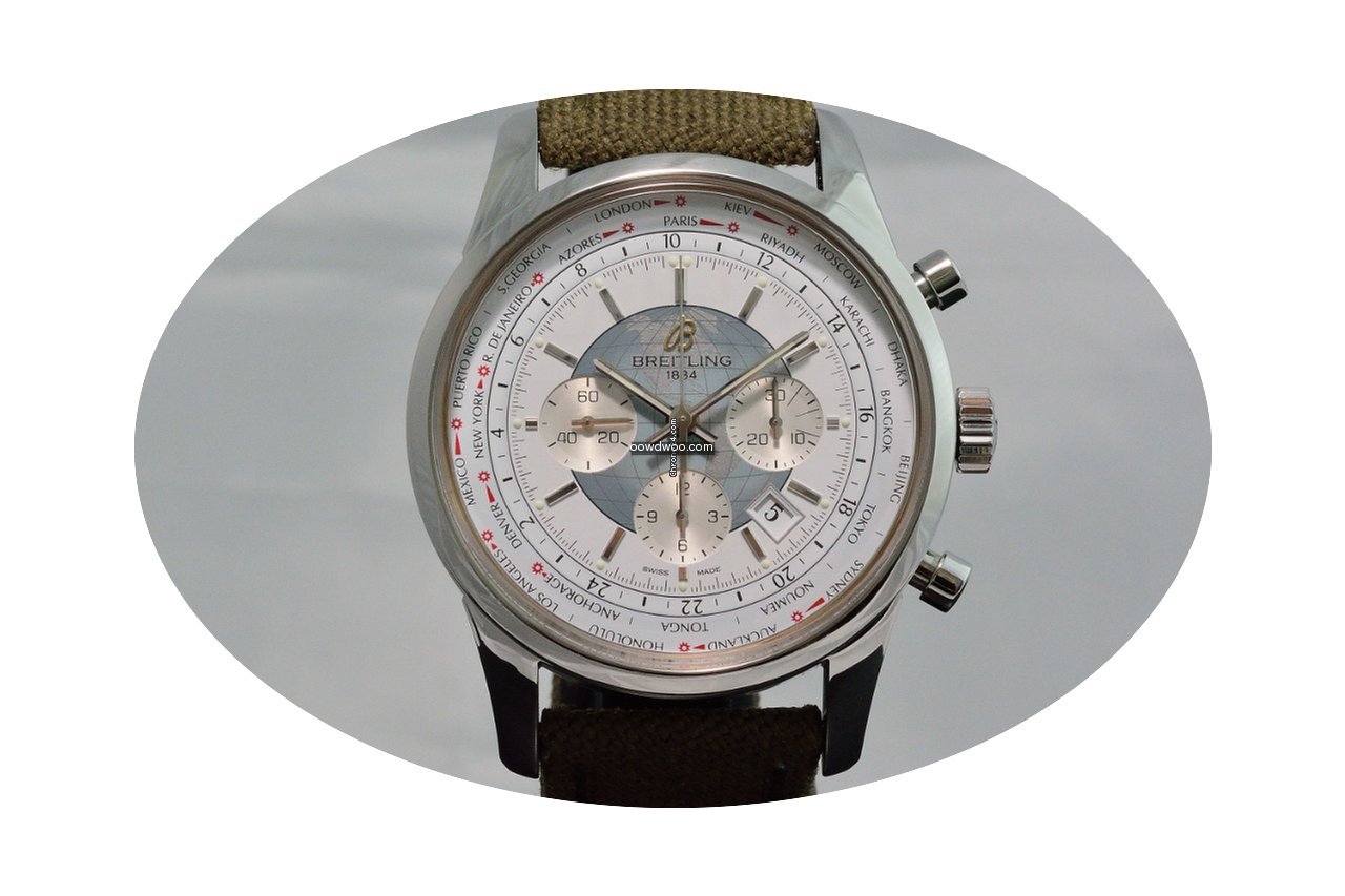 Breitling Transocean Chronograph Unitime...