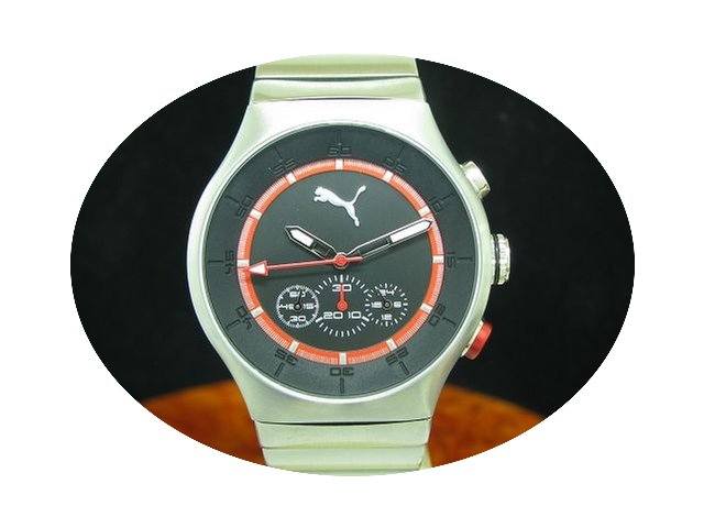 Puma Time Speaker Chronograph Edelstahl ...