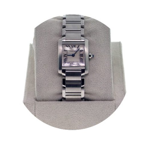 Cartier Tank Francaise W51008Q3 Stainles...
