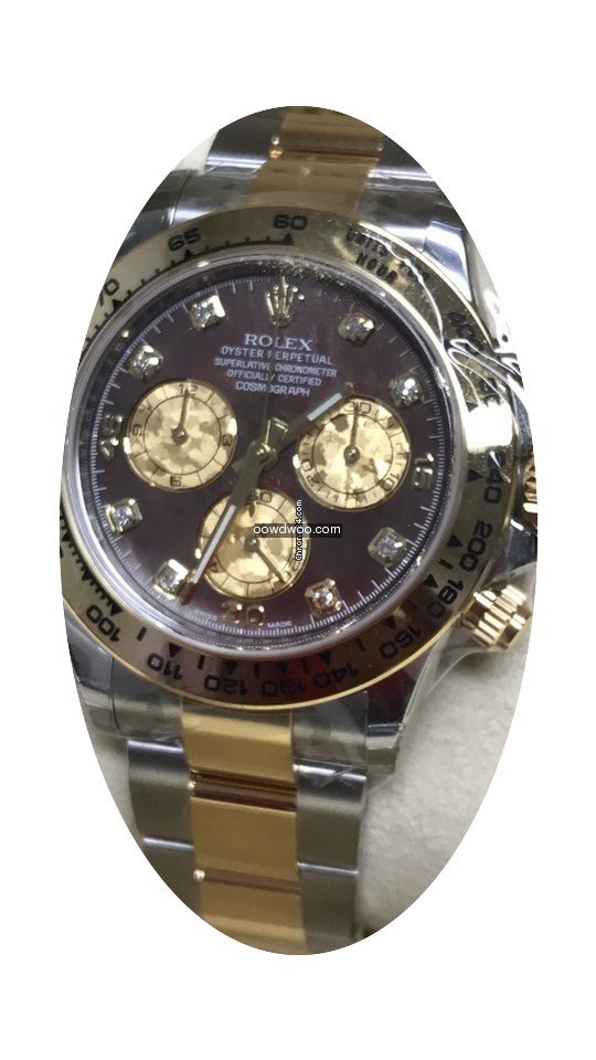 Rolex 2 Tone Daytona MOP Diamond 116503...