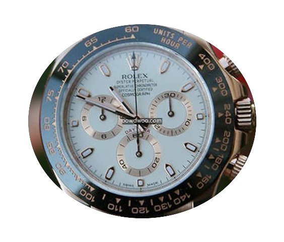 Rolex Ceramic Bezel Everrose 18k Gold Da...