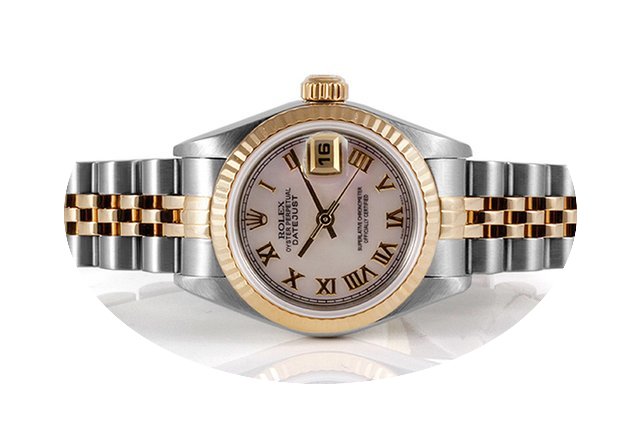 Rolex Datejust Lady YG/SS Mother of Pear...