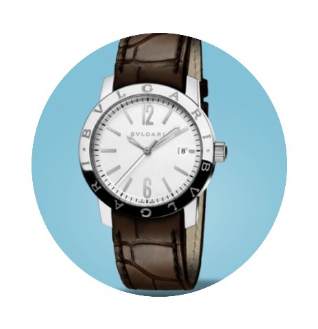 Bulgari BVLGARI SOLOTEMPO Index weiß Le...