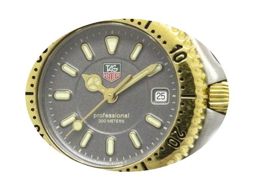TAG Heuer Sel Professional 200m Gold Pla...
